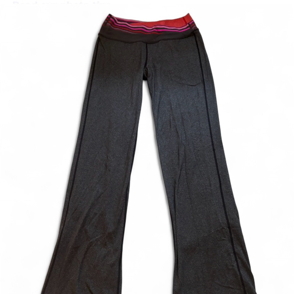 Lululemon Charcoal Grey Astro Flare Leggings